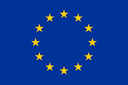 juyuan Bandera aprox. 90 x 150 cm, Europa Países bandera nacional de bandera/Varios Bandera Nacional de Calidad - Resistente a la intemperie (), Europa, 90 x 150 cm