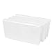 4 Packs Car White Soft Rectangle Facial Sun Visor Tissue Napkin Refill