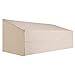 Produktbild Outsunny Abdeckung Abdeckhaube Gartenmöbel Schutzhülle 3er Sofa Beige L218 x B111 x H101 cm