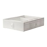 IKEA SKUBB -Box mit Fächern weiß - 44x34x11 cm