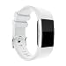 Produktbild Sansee Art- und Weisesport-neues Silikon-Armband-Bügel-Band für Fitbit-Gebühr 2 (glatter Silikon-Bügel) (Weiß)