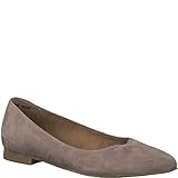 Tamaris Damen KlassischeBallerinas 1-1-22135, Frauen Flats,Sommerschuh,klassisch elegant,TAUPE(Beige)