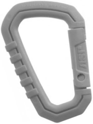 Asp Law Enforcement Mini Polymer Carabiner, Gray
