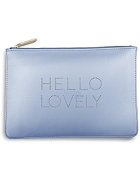 Katie Loxton , Damen Clutch blau hellblau