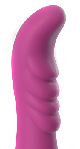 Deluxe-Vibrator-silky-soft-G-spot-vibrator-made-of-silicone-with-wavy-surface