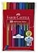 Produktbild Faber-Castell Fasermaler GRIP COLOUR MARKER, 10er Etui farbig sortiert