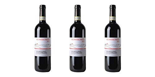 3 Bottiglie di Morellino di Scansano DOCG (Bio) | Cantina Montecivoli | Annata 2015