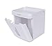 Produktbild blissuk – Wandhalterung Toilettenpapierhalter, Hohe Qualität ABS Badezimmer Papier Tissue Halter mit Handy-Aufbewahrung Regal
