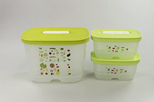 TUPPERWARE Kühlschrank 1,8 L hoch limette + 375 ml (2) KlimaOase Klimakönig