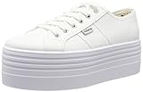  Victoria Barcelona Doble Lona Monocromo, Zapatillas Unisex Adulto, (Blanco 20), 37 EU