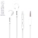 Produktbild Mr. Fragile In-Ear-Kopfhörer,Hochauflösende In-Ear-Ohrhörer,mit Mikrofon,Leistungsstarker Bass, 3,5-mm-Klinke,für iPhone Android Smartphones Tablets MP3-Player,White