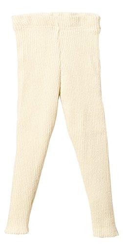 Disana Knitted Baby Leggings/Trousers in Organic Merino Wool Natural 74/80 6-12m