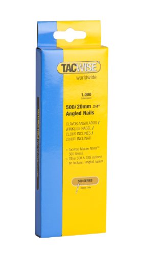 Tacwise Nägel Gewinkelt Verzinkt 500/20mm (1.000 Stück)