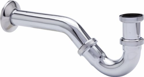 Viega 103 781 Röhrensifon Modell 5535 für Bidet, 1 1/4", NW 32 mm, chrom