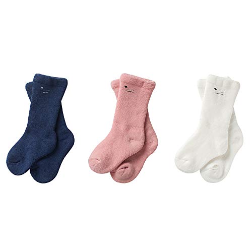 Arctic Penguin - Calcetines - para bebé niña Multicolor (Set 7-3 Pairs M)
