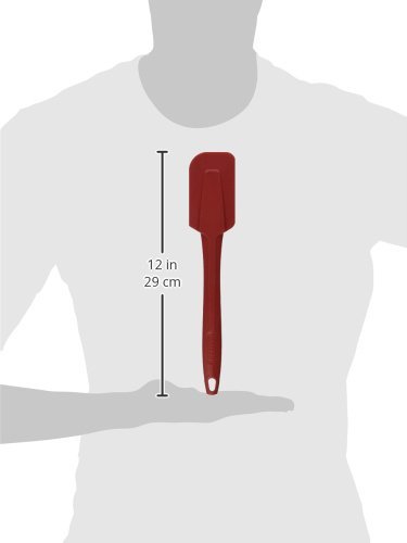 KAISER Topf- und Teigschaber groß 28 cm KAISERflex Red 100% lebensmittelechtes Silikon mit Metallkern spülmaschinengeeignet hohe Formstabilität und Flexibilität - 2