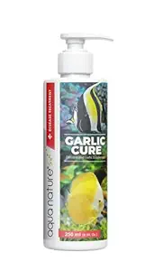 AquaNature Garlic Cure Concentrated Garlic Supplement for Fresh & Marine Water Aquarium (250ml)