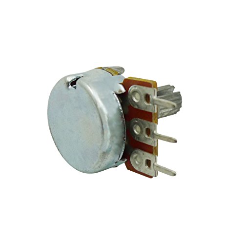 Aihasd 10PCS B1K 1K Ohm Adjustment Single Linear Rotary Taper Potentiometer Shaft 15mm - 6