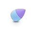 Minifamily® 1 Pcs Double Two Color Large Size Tear water drop Beauty Flawless Makeup Blender Comestic Sponge Puff (Random Color)
