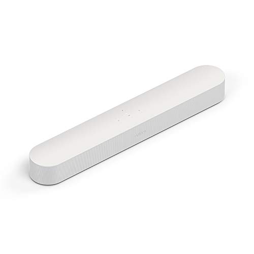 Sonos Beam Compact Smart Soundbar with Amazon Alexa Voice Control in White Sonos Beam Compact Smart Soundbar with Amazon Alexa Voice Control in White