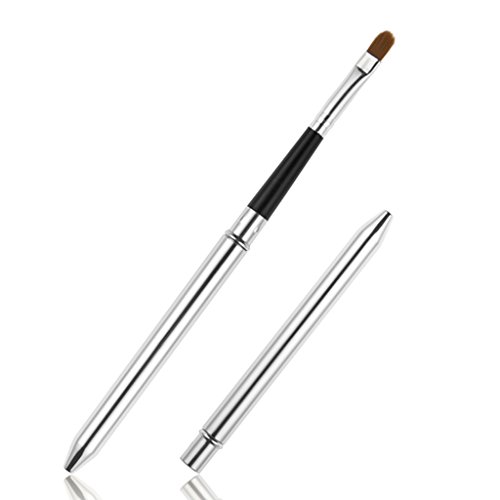 1 x Travel Retractable Lip Brush Cosmetic Makeup Tool