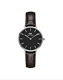 Daniel Wellington Damen Analog Quarz Uhr mit Leder Armband DW00100238