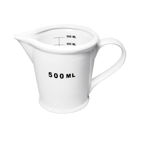 Messbecher 500ml weiss