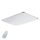 Spannung: 85V-265V, 50HZ, 48W, Farbe: Silber, Farbetemperature: Dimmbar(2800K-6000K), Leuchtkraft：3800-4300LM