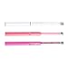 MAKARTT 3pcs/set UV Gel Nail Art Salon Flat Brush Brushes Nail Art Pen with Cap
