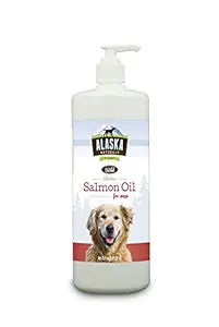 Alaskan Natural Salmon Oil Salmon Oil Coatcare for Dogs, 32-Ounce Bottle