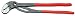 Produktbild Wasserpumpenzange Cobra XL/XXL DINISO 5743 L400mm Spann-W.95mm gr. atram. Knipex
