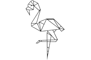 Homemania Wall Decoration, Steel, Black, 31 x 0.15 x 50 cm