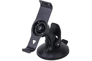 TIUIMK Support ventouse pour GPS Garmin Nuvi 2515 2545 2555 lm Noir