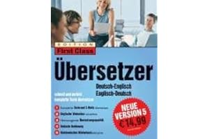 DIGITAL PUBLISHING First Class Übersetzer 5.0 Englisch-Deutsch / Deutsch-Englisch