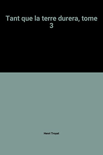 couverture de : Tant que la terre durera T