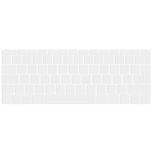 MOSISO Tastatur Abdeckung für neueste MacBook Pro 13 Zoll mit Retina Display A1708 (Freigabe Okt 2016, No TouchBar) und New MacBook Retina 12 Zoll A1534, Klar - 4