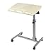 Produktbild NYJS Laptoptisch, Nachttisch, Mobiler Schreibtisch. Faltbares Heben Computer Tabletthalter, Innenministerium Vortragsstand Rolle, Schwarz (Größe: 60-95CM) Tischen,Computertisch (Farbe : Beige)