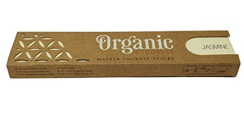 3 x Jasmine Organic Goodness Incense Sticks with Souvenir Magnet by Sterling Effectz(14)