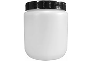 KARTELL LABWARE Barattolo in plastica (PE), cilindrico, capacità 1000 ml, tappo a vite con sottotappo (inclusi)