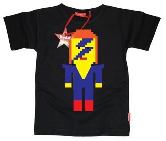 Lego Bowie T-shirt - Black 5 - 6 Yrs