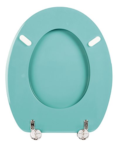 WC-Sitz Venezia calypso | Toilettendeckel | WC-Brille aus Holz | Mit Active-Clean-Beschichtung | Klobrille mit Metall-Scharnier | Klodeckel - 4