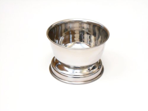 Quality Chrome Finish Shaving Bowl. For Shaving Cream / Soap