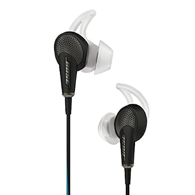 Bose Écouteurs Intra-auriculaires à Réduction du Bruit Bose QuietComfort 20 - Apple - Noir