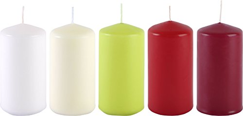 Müller Kerzen 2501005082 Stumpenkerze, weiß, 24stk (6 x 4er Pack) - 3