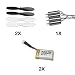 Produktbild Motor Akku Ersatz Propeller für Hubsan X4 H107 Quadrocopter