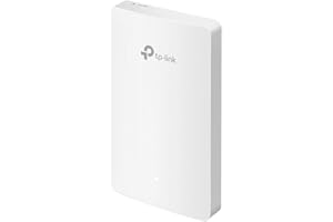 TP-Link EAP235-Wall | Omada- AC1200 WLAN Punto de Acceso Gigabit para Pared, Velocidad LAN hasta 1167 Mbit/s, Omada SDN, 4 Puertos LAN Gigabit, Administración Central, Fácil Instalación
