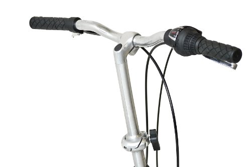 20″ CITYBIKE KLAPPRAD FALTRAD KCP FOLDO 6 Gang SHIMANO schwarz weiss – 50,8 cm (20 Zoll) - 5