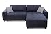 Produktbild Bellezza Polsterecke Ecksofa, Stoff, Anthrazit, 165 x 242 x 87 cm
