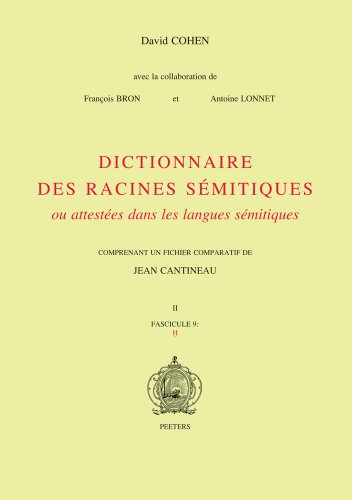 Dictionnaire des racines semitiques Fascicule 9