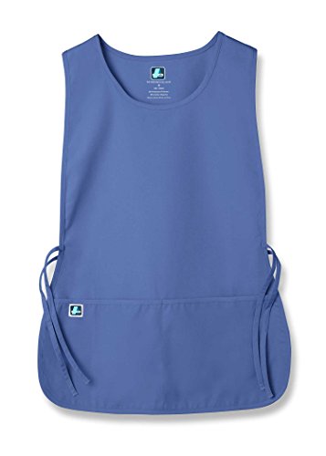 Adar Uniforms delantal Laboral Unisex Con Bolsillos, Para Trabajos de Belleza y Médicos - 702 Color CBL | Talla: XL